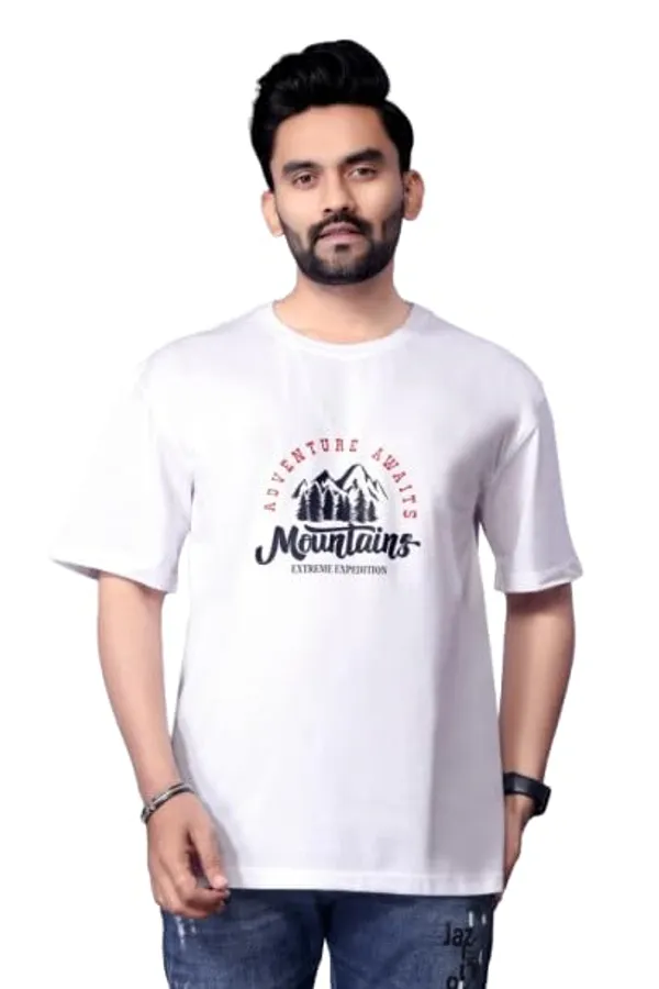 White_Cotton_Comfortable_And_Stylish_Casual_Wear_And_Modern_Street_Style_Oversize_T-Shirt_For_Men