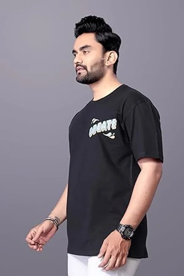 Black_Classic_Cotton_Comfortable,_Lightweight,_And_Stylish_Regular_Fit_T-Shirt_For_Men