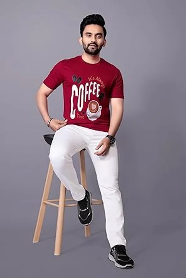 Red_Classic_Cotton_Comfortable,_Lightweight,_And_Stylish_Regular_Fit_T-Shirt_For_Men