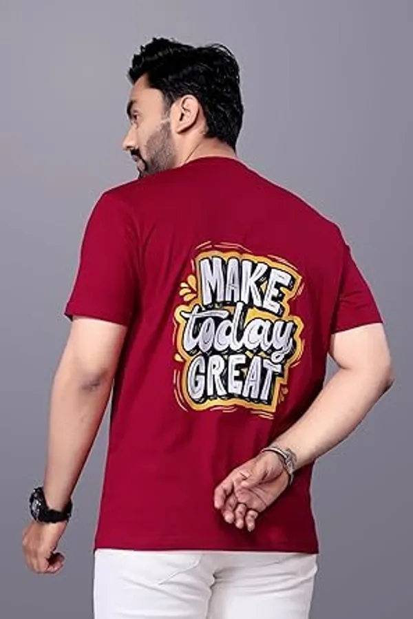 Red_Classic_Cotton_Comfortable,_Lightweight,_And_Stylish_Regular_Fit_T-Shirt_For_Men