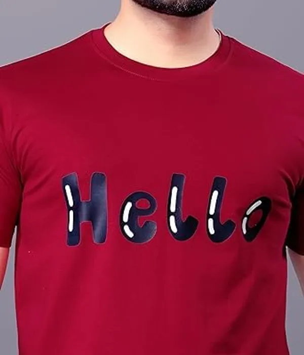 Red_Classic_Cotton_Comfortable,_Lightweight,_And_Stylish_Regular_Fit_T-Shirt_For_Men