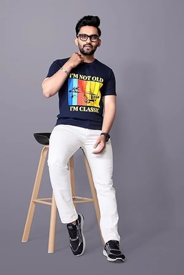 Blue_Classic_Cotton_Comfortable,_Lightweight,_And_Stylish_Regular_Fit_T-Shirt_For_Men