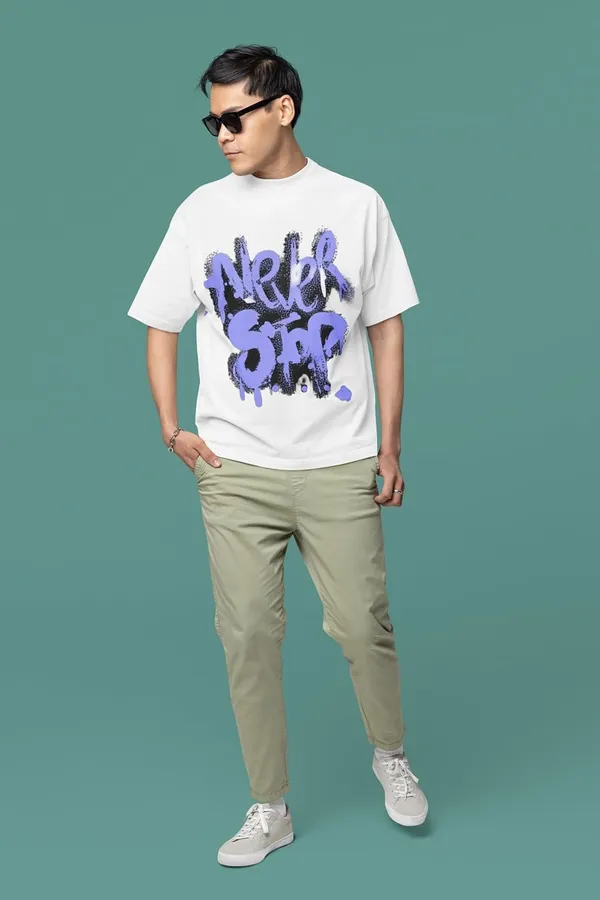 White_Stylish_Cotton_With_Prints_Elegant_Design_Perfect_Blend_Of_Comfort_Versatility_And_Timeless_Style_Oversize_T-Shirt_For_Men