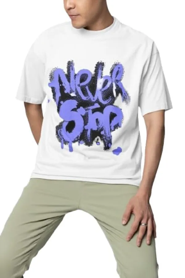 White_Stylish_Cotton_With_Prints_Elegant_Design_Perfect_Blend_Of_Comfort_Versatility_And_Timeless_Style_Oversize_T-Shirt_For_Men
