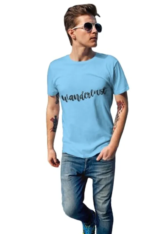 Sea_Blue_Classic_Cotton_Comfortable,_Lightweight,_And_Stylish_Regular_Fit_T-Shirt_For_Men