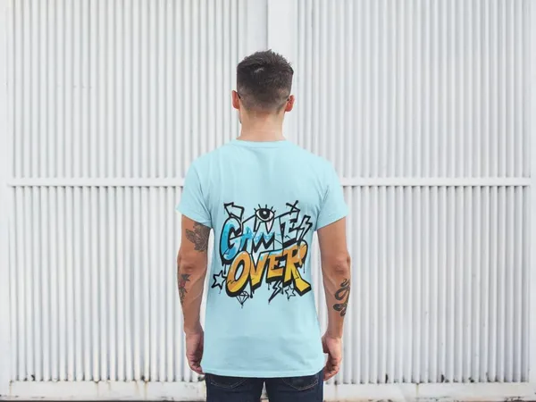 Game_Over_Sky_Blue_Classic_Cotton_Comfortable,_Lightweight,_And_Stylish_Regular_Fit_T-Shirt_For_Men