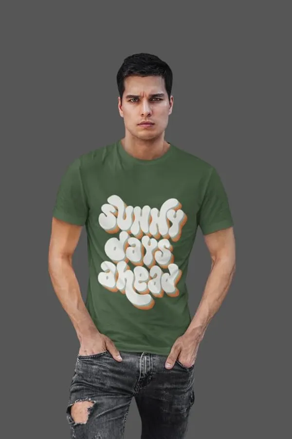 Green_Classic_Cotton_Comfortable,_Lightweight,_And_Stylish_Regular_Fit_T-Shirt_For_Men