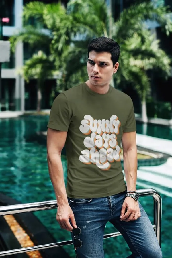 Green_Classic_Cotton_Comfortable,_Lightweight,_And_Stylish_Regular_Fit_T-Shirt_For_Men