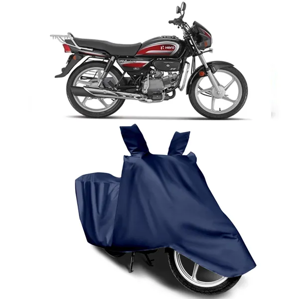 AASHTIK_MART_:-_Water_Resistant_Dust_Proof_Bike_Body_Cover_for_Hero_Splendor_Plus_(Blue_Color)