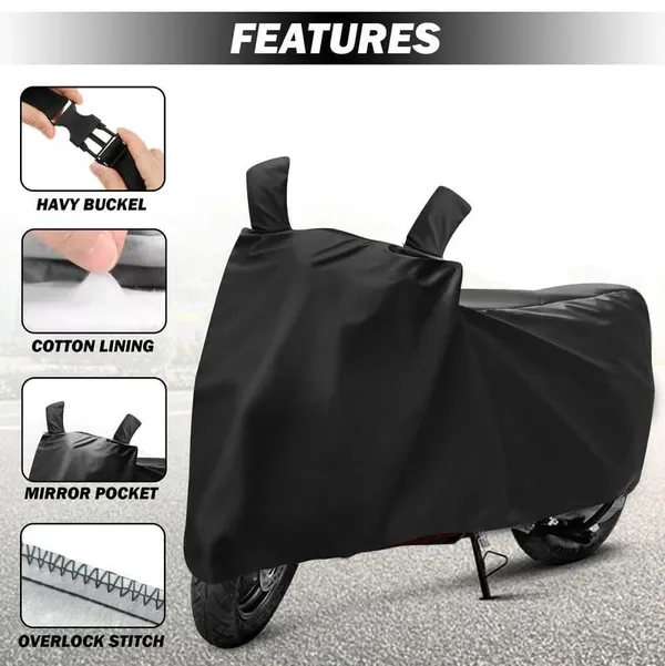 Grey_Dust_Proof_Water_Resistant_Double_Mirror_Pocket_Bike_Body_Cover_For_Super_Splendor