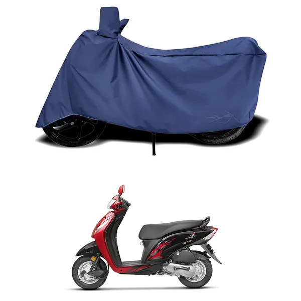 New_H_Activa_I_Water_Resistant_-_UV_Protection_&_Dust_Proof_Full_Bike_-_Scooty_Two_Wheeler_Body_Cover_For_H_Activa_I_(Navy_Blue)