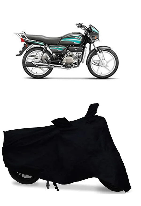 New_Hero_Splendor_Pro_Waterproof_-_UV_Protection_&_Dust_Proof_Full_Bike_-_Scooty_Two_Wheeler_Body_Cover_For_Hero_Splendor_Pro_(Kdt-Kt-97-Black)