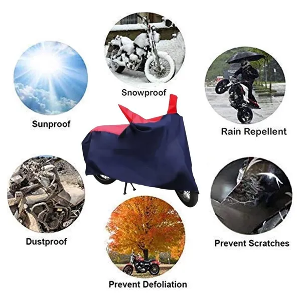 New_Hero_Pleasure_Waterproof_-_UV_Protection_&_Dust_Proof_Full_Bike_-_Scooty_Two_Wheeler_Body_Cover_For_Hero_Pleasure_(Red_Blue)