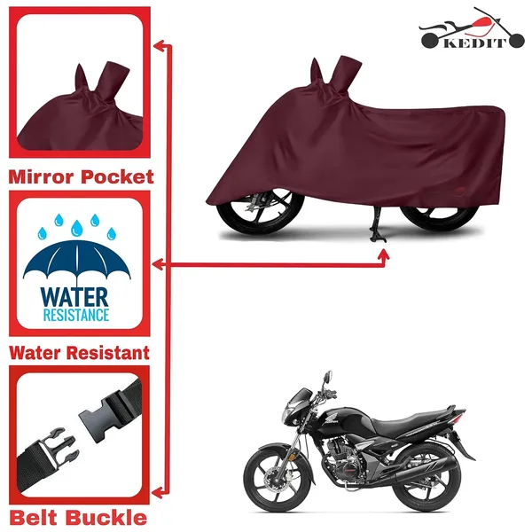 H_Cb_Unicorn_150_Motorcycle_Bike_Scooty_Cover_Maroon_Water_Resistant_-_UV_Protection_&_Dust_Proof_Bike_-_Scooty_Two_Wheeler_Body_Cover_H_Cb_Unicorn_150
