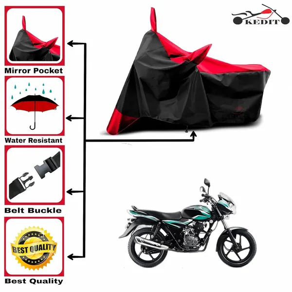 Bajaj_Discover_100_Bike_Cover_Water_Resistant_Discover_100_Bike_Cover_Discover_100_Cover_Dust_Proof_Discover_100_Body_Cover_Sun_Protection,Bike_Cover_Discover_100_Red_Patta