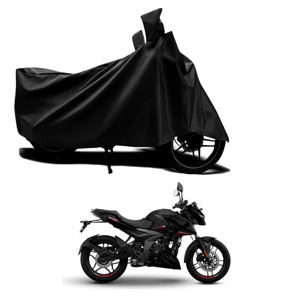 New_Bajaj_Pulsar_N160_Water_Resistant_-_UV_Protection_&_Dust_Proof_Sun_Protection_Full_Bike_-_Scooty_Two_Wheeler_Body_Cover_For_Bajaj_Pulsar_N160_(Black)