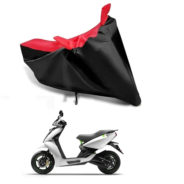 New_Ather_450X_Universal_Motorcycle_Bike/Scooty_Two_Wheeler_Safety_Full_Body_Cover_Ather_450X_Red_Black_Kk-28