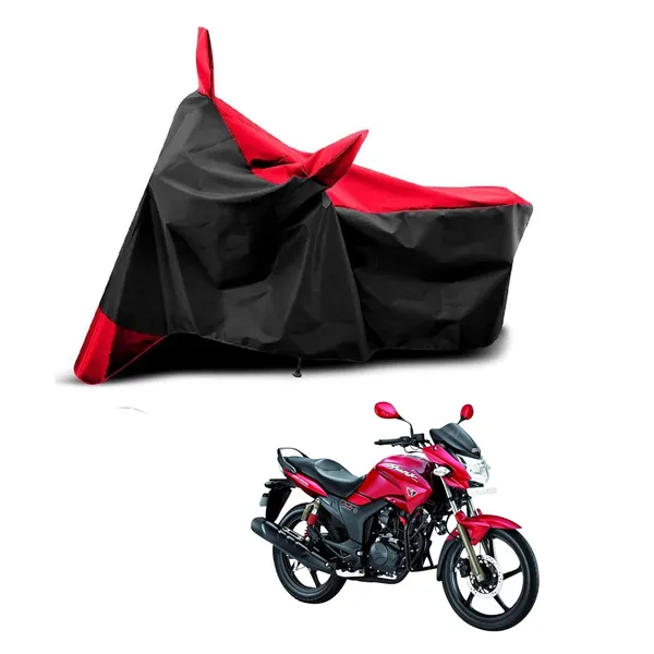 New_Hero_Hunk_Bike_Cover_Water_Resistant_Hero_Hunk_Bike_Cover_Hero_Hunk_Cover_Dust_Proof_Hero_Hunk_Body_Cover,Bike_Cover_Hero_Hunk_Two_Wheeler_Body_Cover_Hero_Hunk_Red_Patta