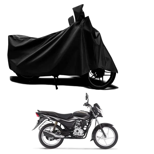 New_Bajaj_Platina_100_Water_Resistant_-_UV_Protection_&_Dust_Proof_Full_Bike_-_Scooty_Two_Wheeler_Body_Cover_For_Bajaj_Platina_100_(Black_Ka-66)