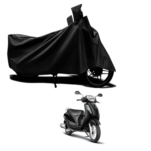 New_Suzuki_Access_125_Water_Resistant_-_UV_Protection_&_Dust_Proof_Full_Bike_-_Scooty_Two_Wheeler_Body_Cover_For_Suzuki_Access_125_(Black_Ka-417)