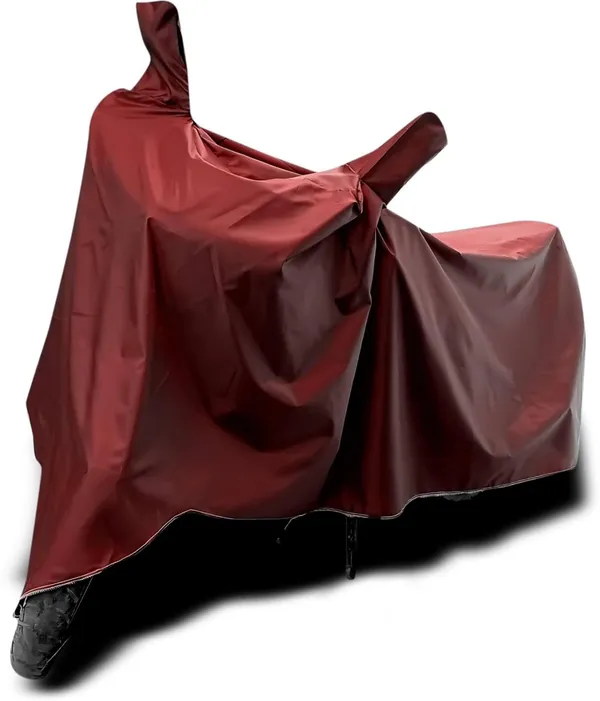 New_Hero_Karizma_Water_Resistant_-_UV_Protection_&_Dust_Proof_Full_Bike_-_Scooty_Two_Wheeler_Body_Cover_For_Hero_Karizma_(Maroon)