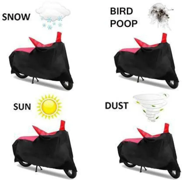New_Royal_Enfields_Classic_350_Water_Resistant_-_UV_Protection_&_Dust_Proof_Full_Bike_-_Scooty_Two_Wheeler_Body_Cover_For_Royal_Enfields_Classic_350_(Red_Black)