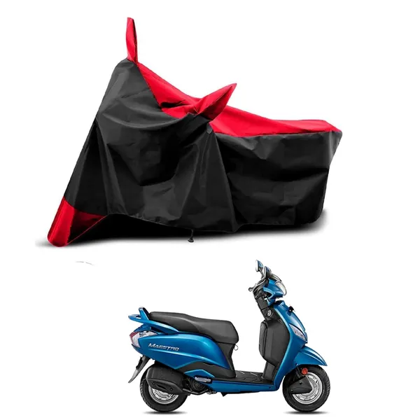 New_Hero_Maestro_Water_Resistant_-_UV_Protection_&_Dust_Proof_Full_Bike_-_Scooty_Two_Wheeler_Body_Cover_For_Hero_Maestro_(Red_Patta)