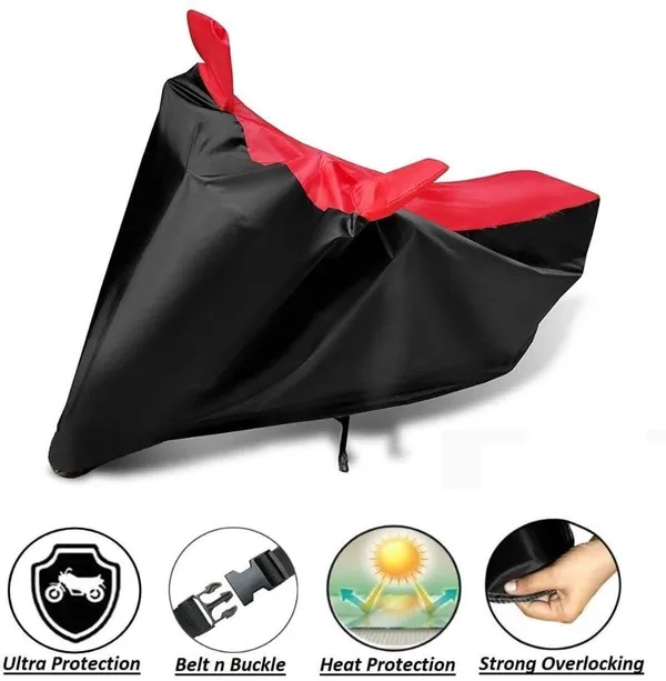 New_Royal_Enfields_Thunderbird_500_Water_Resistant_-_UV_Protection_&_Dust_Proof_Full_Bike_-_Scooty_Two_Wheeler_Body_Cover_For_Royal_Enfields_Thunderbird_500_Red_Black_Kea-62
