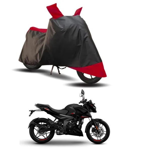 New_Bajaj_Pulsar_N160_Bike_Cover_Pulsar_N160_Cover_Pulsar_N160_Body_Cover_Bike_Cover_Pulsar_N160_Full_Bike_Scooty_Two_Wheeler_Body_Cover_Bajaj_Pulsar_N160_(Red_Patta)