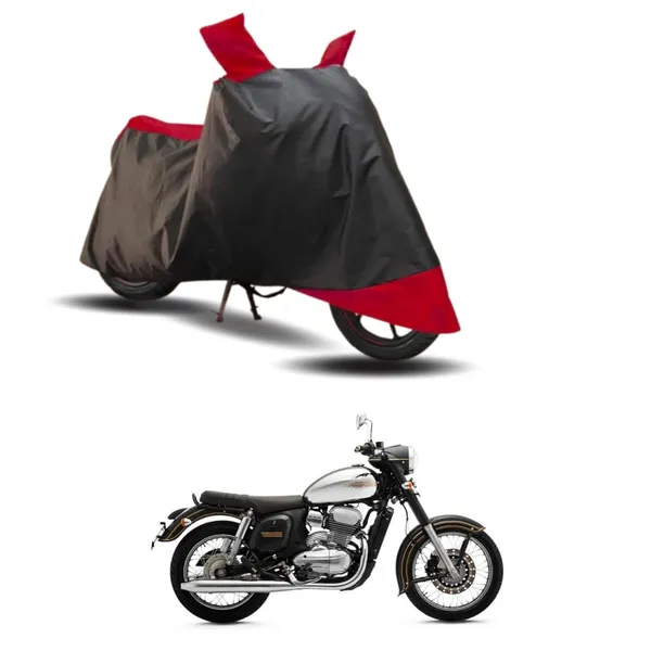 New_Jawa_Classic_300_Bike_Cover_Classic_300_Cover_Classic_300_Body_Cover_Bike_Cover_Classic_300_Water_Resistant_-_Full_Bike_-_Scooty_Two_Wheeler_Body_Cover_Jawa_Classic_300_(Red_Patta)