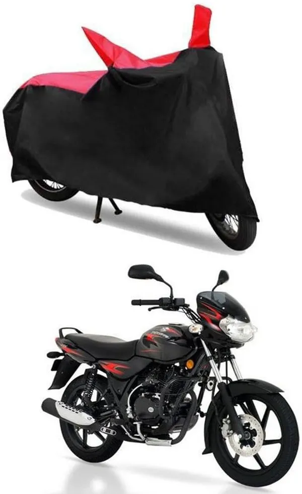New_Bajaj_Discover_135_Bike_Cover_Bajaj_Discover_135_Body_Cover_Bajaj_Discover_135_Cover_Bike_-_Scooty_Two_Wheeler_Body_Cover_Bajaj_Discover_135_(Red_Black_Abb-212)