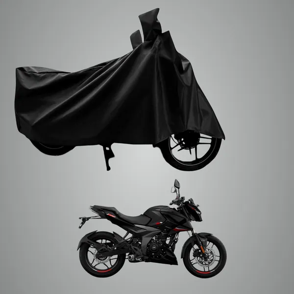 New_Bajaj_Pulsar_N160_Water_Resistant_-_UV_Protection_&_Dust_Proof_Sun_Protection_Full_Bike_-_Scooty_Two_Wheeler_Body_Cover_For_Bajaj_Pulsar_N160_(Black)