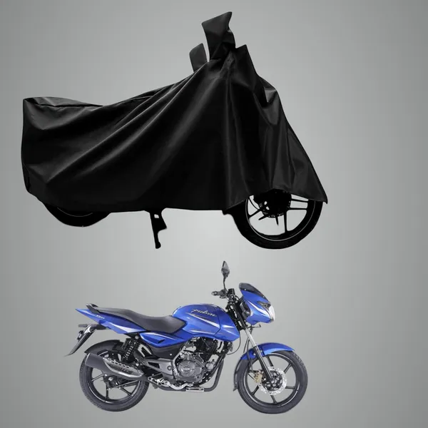 New_Bajaj_Pulsar_150_Water_Resistant_-_UV_Protection_&_Dust_Proof_Sun_Protection_Full_Bike_-_Scooty_Two_Wheeler_Body_Cover_For_Bajaj_Pulsar_150_(Black)