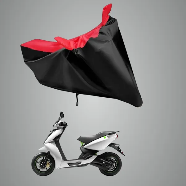 New_Ather_450X_Universal_Motorcycle_Bike/Scooty_Two_Wheeler_Safety_Full_Body_Cover_Ather_450X_Red_Black_Kk-28
