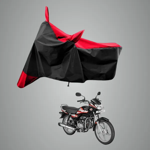 New_Hero_Hf_Deluxe_Bike_Cover_Water_Resistant_Hf_Deluxe_Bike_Cover_Hf_Deluxe_Cover,Dust_Proof_Hf_Deluxe_Body_Cover_Bike_Cover_Hf_Deluxe_Two_Wheeler_Body_Cover_Hf_Deluxe_Red_Patta