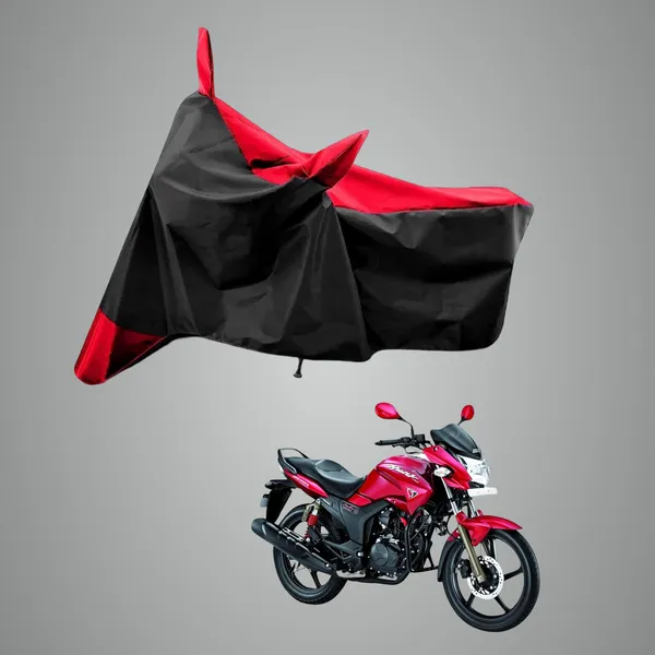 New_Hero_Hunk_Bike_Cover_Water_Resistant_Hero_Hunk_Bike_Cover_Hero_Hunk_Cover_Dust_Proof_Hero_Hunk_Body_Cover,Bike_Cover_Hero_Hunk_Two_Wheeler_Body_Cover_Hero_Hunk_Red_Patta
