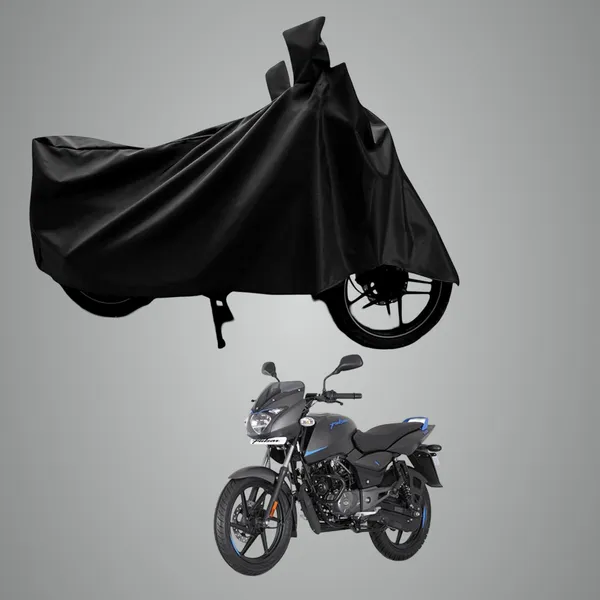 New_Bajaj_Pulsar_125_Neon_Water_Resistant_-_UV_Protection_&_Dust_Proof_Full_Bike_-_Scooty_Two_Wheeler_Body_Cover_For_Bajaj_Pulsar_125_Neon_(Black_Ka-71)