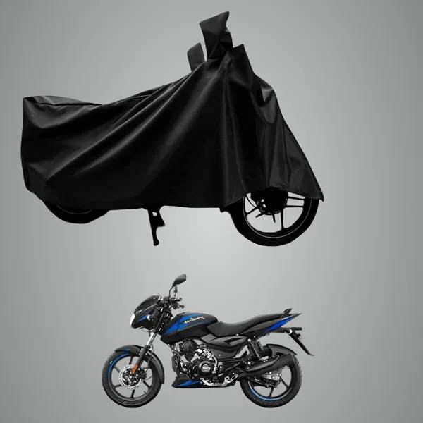 New_Bajaj_Pulsar_125_Water_Resistant_-_UV_Protection_&_Dust_Proof_Full_Bike_-_Scooty_Two_Wheeler_Body_Cover_For_Bajaj_Pulsar_125_(Black_Ka-72)