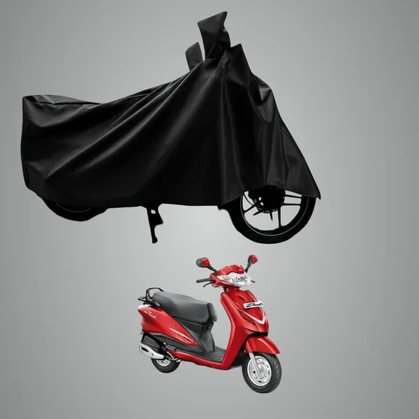 New_Hero_Duet_Water_Resistant_-_UV_Protection_&_Dust_Proof_Full_Bike_-_Scooty_Two_Wheeler_Body_Cover_For_Hero_Duet_(Black_Ka-115)