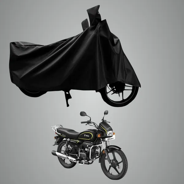 New_Hero_Splendor_Water_Resistant_-_UV_Protection_&_Dust_Proof_Full_Bike_-_Scooty_Two_Wheeler_Body_Cover_For_Hero_Splendor_(Black_Ka-207)