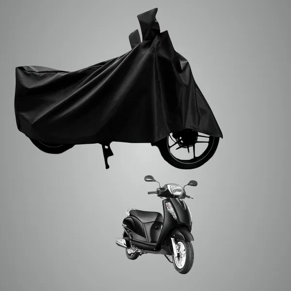 New_Suzuki_Access_125_Water_Resistant_-_UV_Protection_&_Dust_Proof_Full_Bike_-_Scooty_Two_Wheeler_Body_Cover_For_Suzuki_Access_125_(Black_Ka-417)