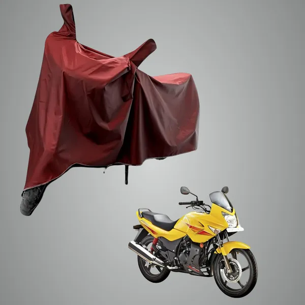 New_Hero_Karizma_Water_Resistant_-_UV_Protection_&_Dust_Proof_Full_Bike_-_Scooty_Two_Wheeler_Body_Cover_For_Hero_Karizma_(Maroon)