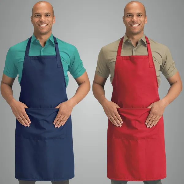 Apron_Home_Kitchen_Waterproof_Unisex_Aprons_Front_Side_Pocket_For_Men_And_Women_Perfect_For_House_Cooking_Cleaning_Fish_Bar_Salon_Apron_Red_Blue_Pack_Of_2