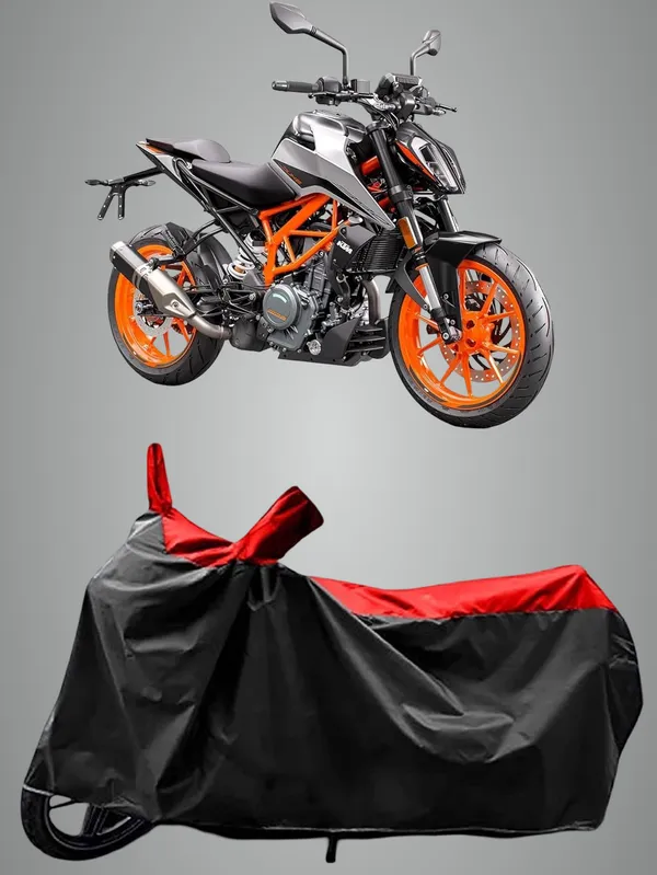 New_Ktm_390_Duke_Bs6_Water_Resistant_-_UV_Protection_&_Dust_Proof_Full_Bike_-_Scooty_Two_Wheeler_Body_Cover_For_Ktm_390_Duke_Bs6_Red_Black_Kea-414