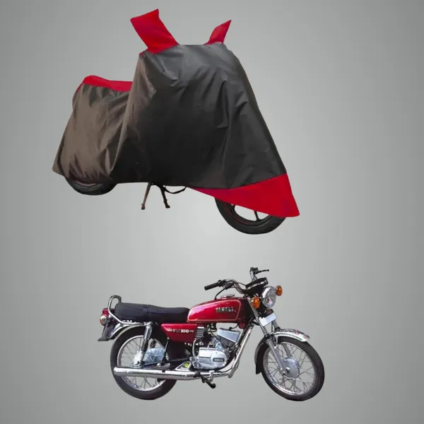 New_Yamaha_Rw100_Bike_Cover_Rw100_Cover_Rw100_Body_Cover_Bike_Cover_Rw100_Water_Resistant_-_UV_Protection_Full_Bike_Scooty_Two_Wheeler_Body_Cover_Yamaha_Rw100_(Red_Patta)