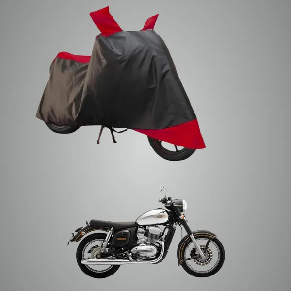 New_Jawa_Classic_300_Bike_Cover_Classic_300_Cover_Classic_300_Body_Cover_Bike_Cover_Classic_300_Water_Resistant_-_Full_Bike_-_Scooty_Two_Wheeler_Body_Cover_Jawa_Classic_300_(Red_Patta)