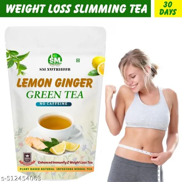 Lemon_Ginger_Green_Tea_Improve_Brain_Function_And_Boost_Immunity_Weight_Loss_Tea_Slimming_Tea
