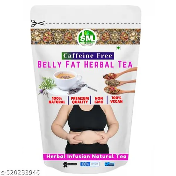 Belly_Fat_Herbal_Tea-Blend_Of_Butterfly_Pea,_Lemongrass,_Ginger,_And_Spearmint_That_Boosts_Metabolism,_Burns_Fat