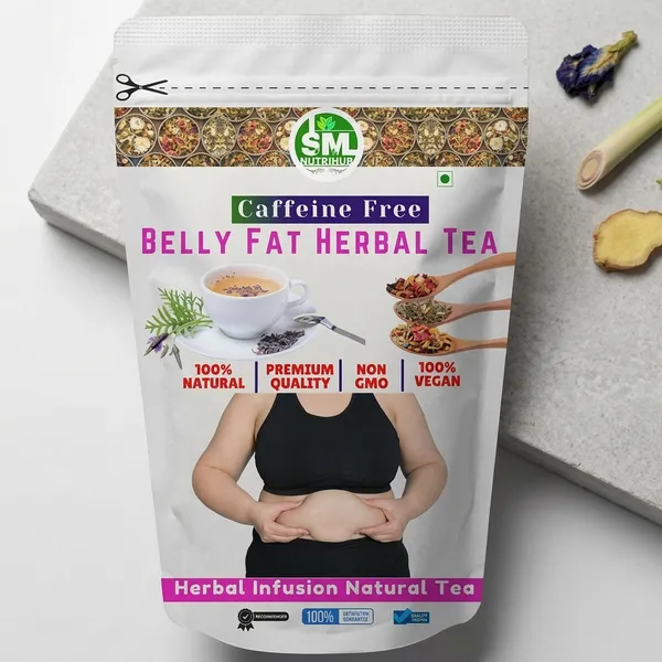 Belly_Fat_Herbal_Tea-Blend_Of_Butterfly_Pea,_Lemongrass,_Ginger,_And_Spearmint_That_Boosts_Metabolism,_Burns_Fat
