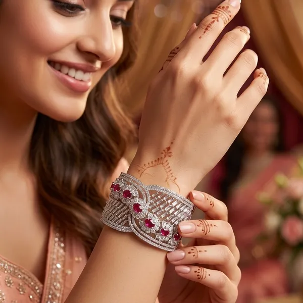 18K_White_Rhodium_Diamond_Openable_Bracelet